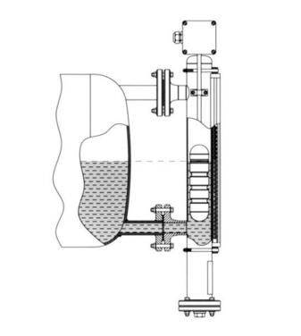 帶遠傳磁性浮子液位計 帶遠傳磁性浮子液位計